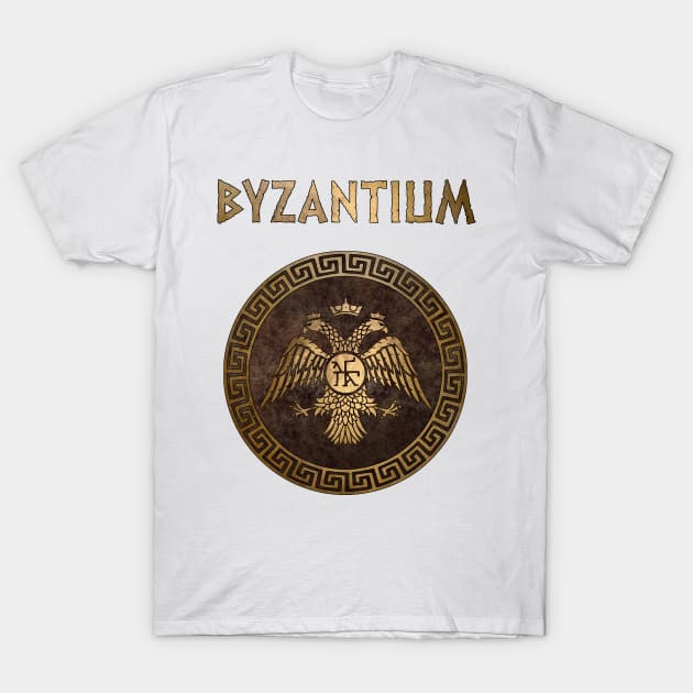 Byzantium Byzantine Empire Constantinople Symbol T-Shirt by AgemaApparel